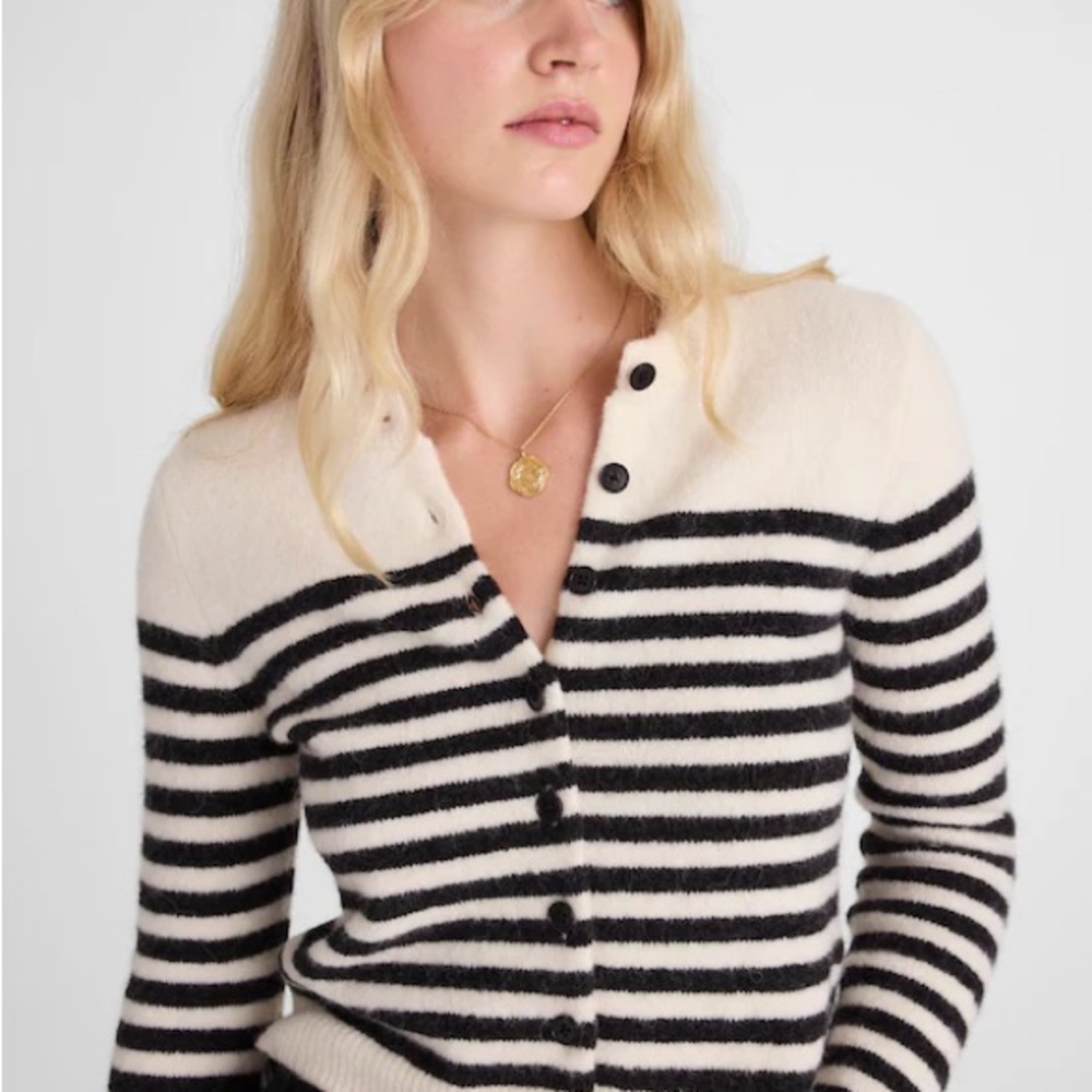 Madewell Cloudsoft Shrunken Cardigan